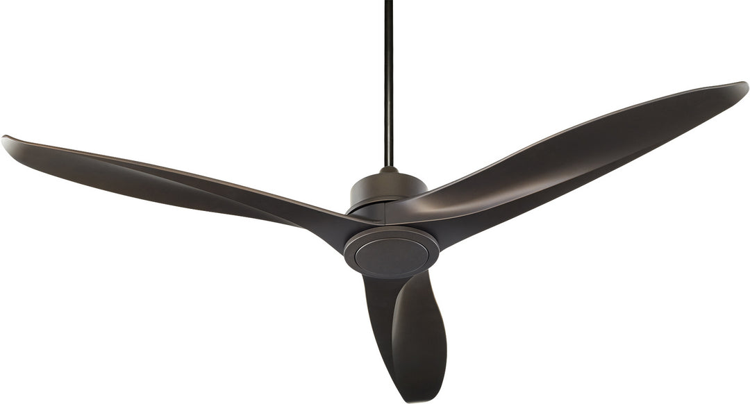 Quorum Kress 60" 15W LED Indoor DC Ceiling Fan with Wall Control