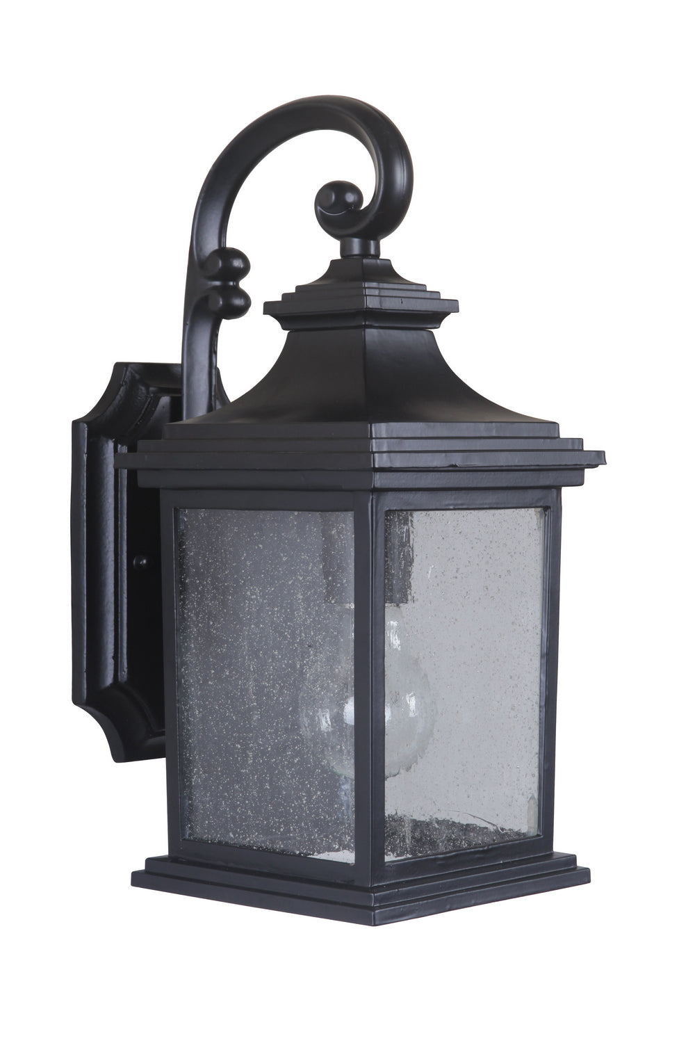 Gentry One Light Wall Mount in Midnight