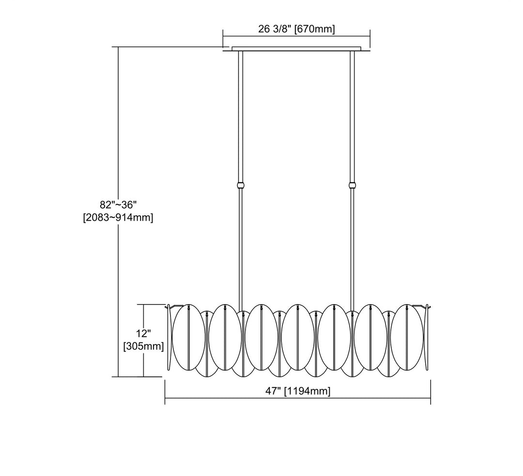 ELK Home Six Light Chandelier