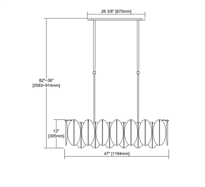 ELK Home Six Light Chandelier