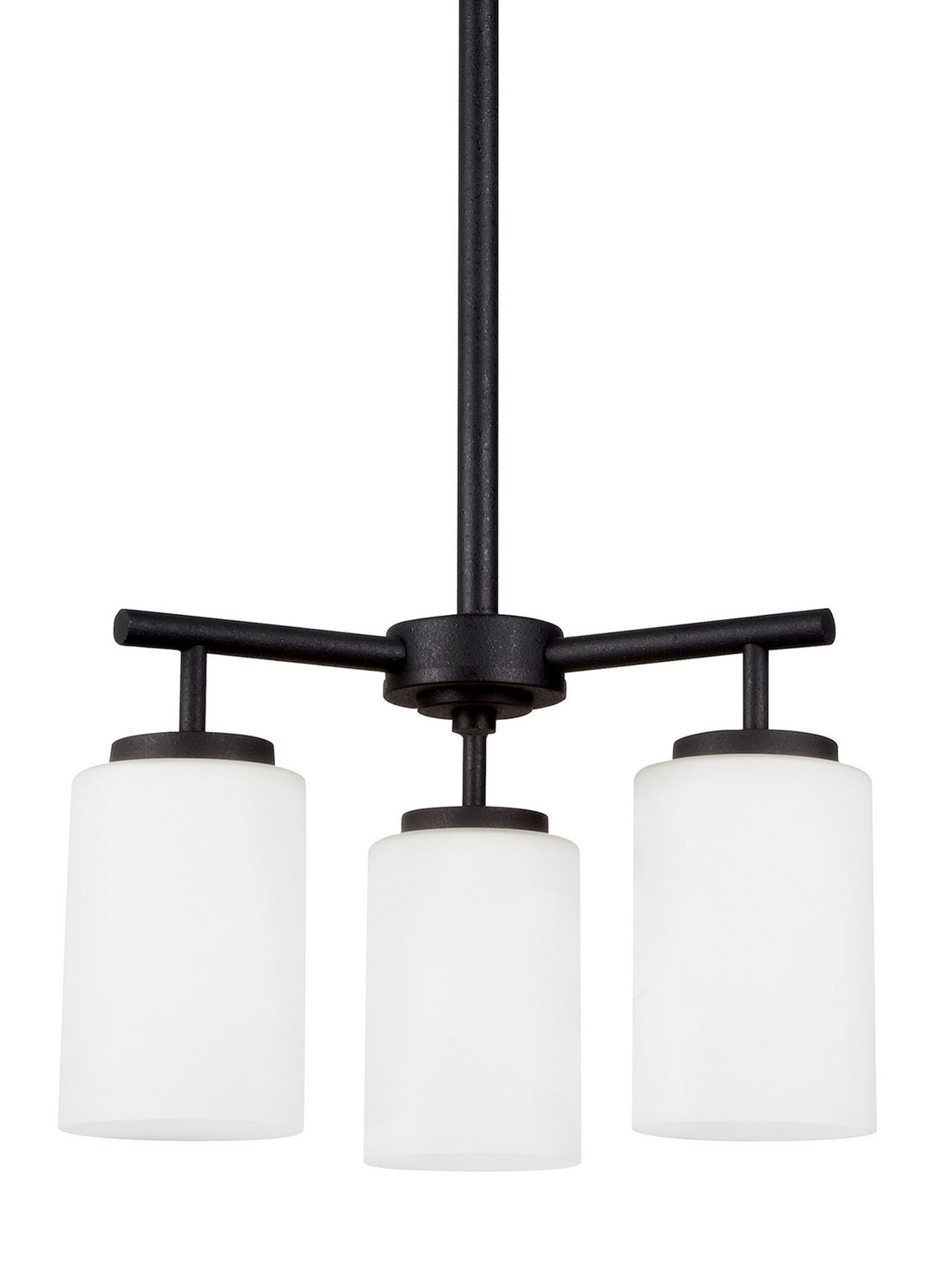 Generation Lighting. Three Light Chandelier