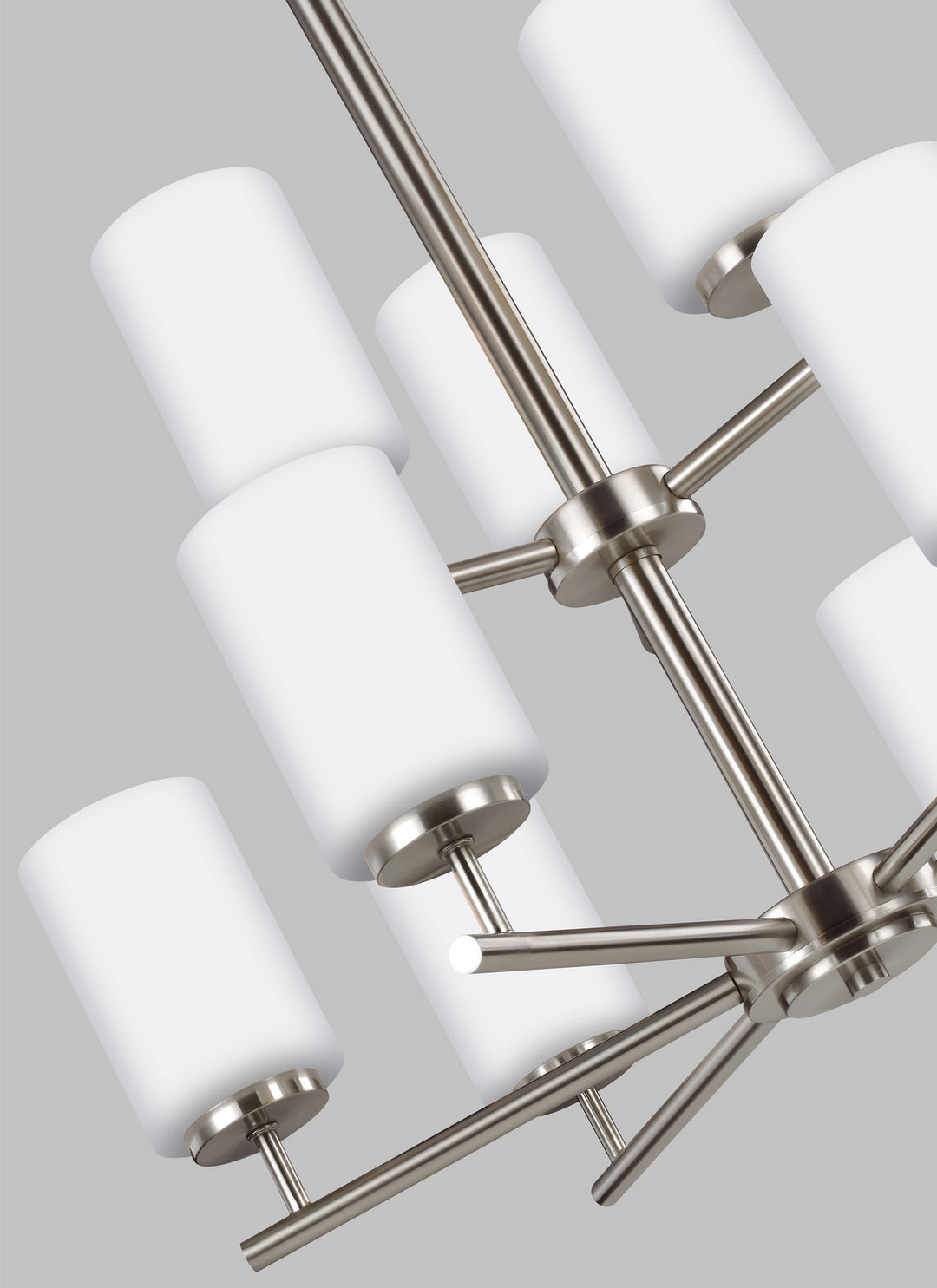 Generation Lighting. Nine Light Chandelier