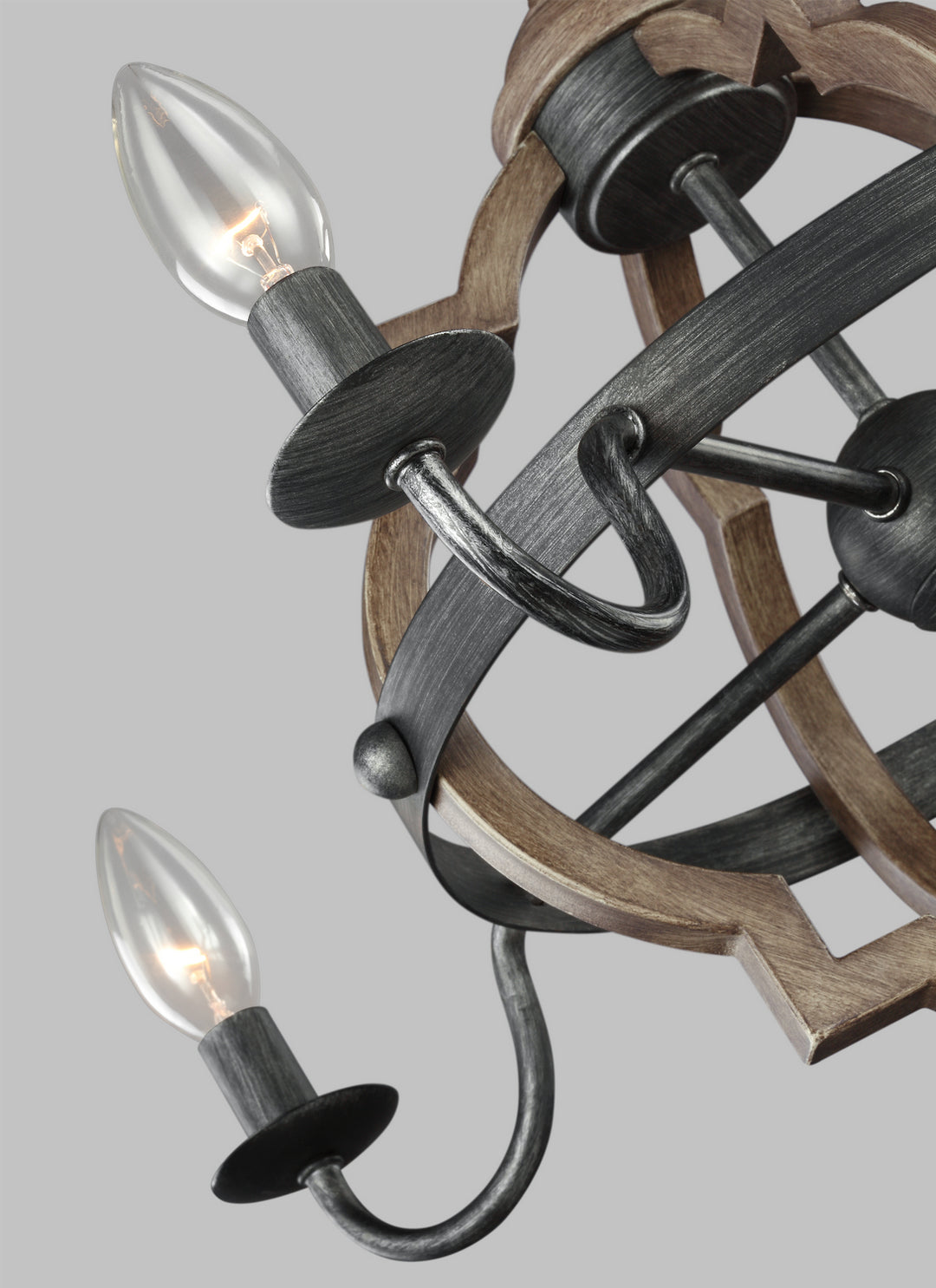 Generation Lighting. Four Light Chandelier