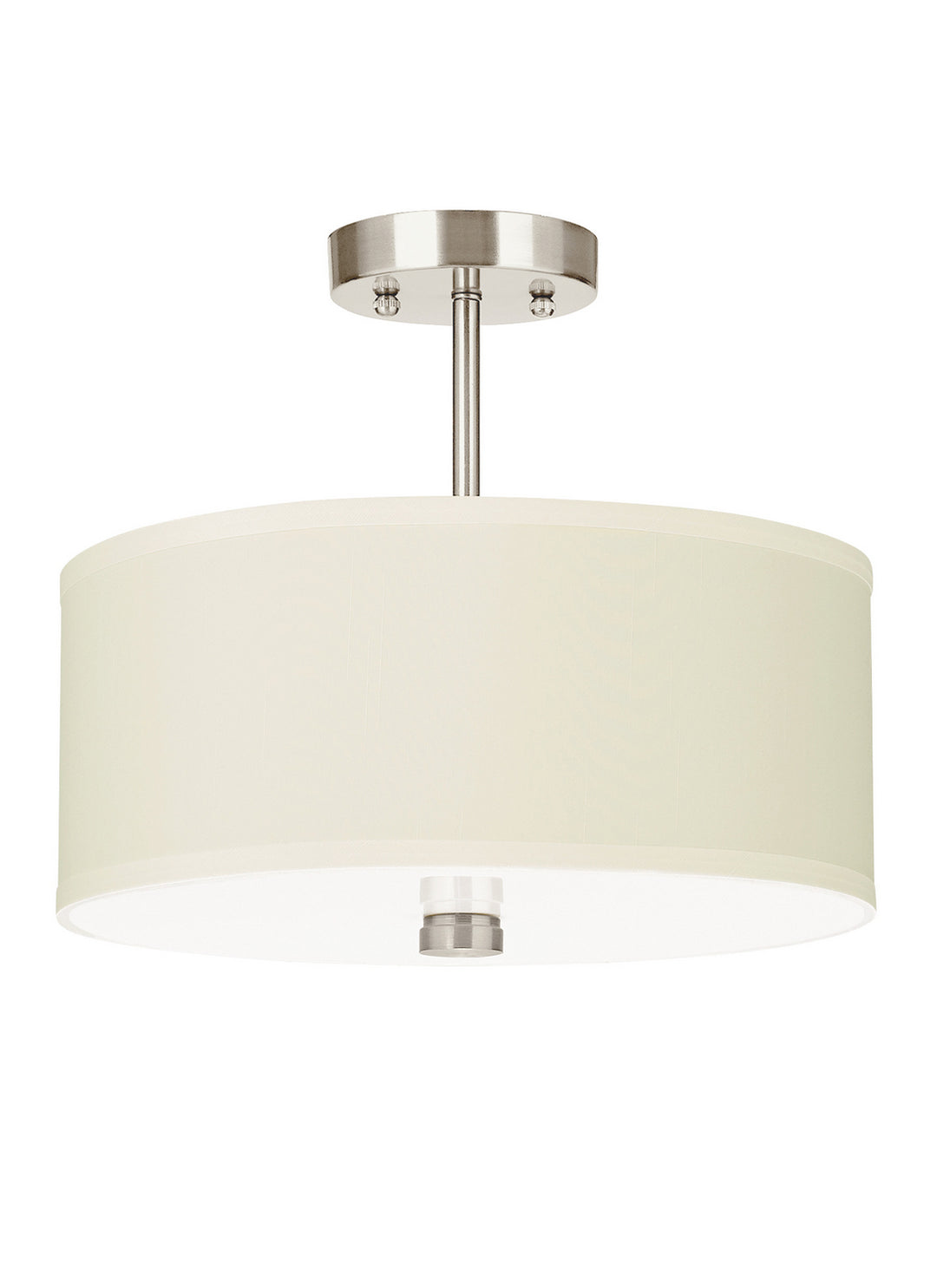 Visual Comfort StudioDayna Shade PendantsTwo Light Semi-Flush Convertible Pendant