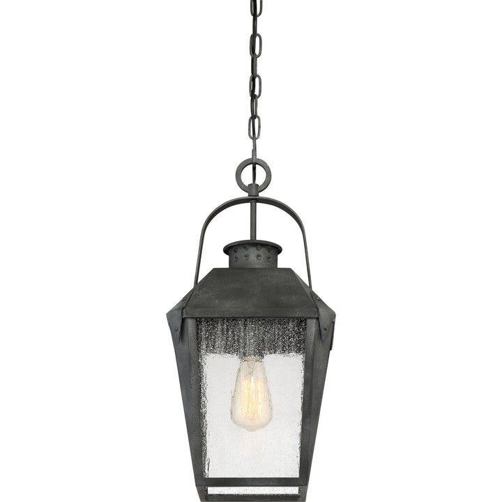 Quoizel One Light Outdoor Hanging Lantern