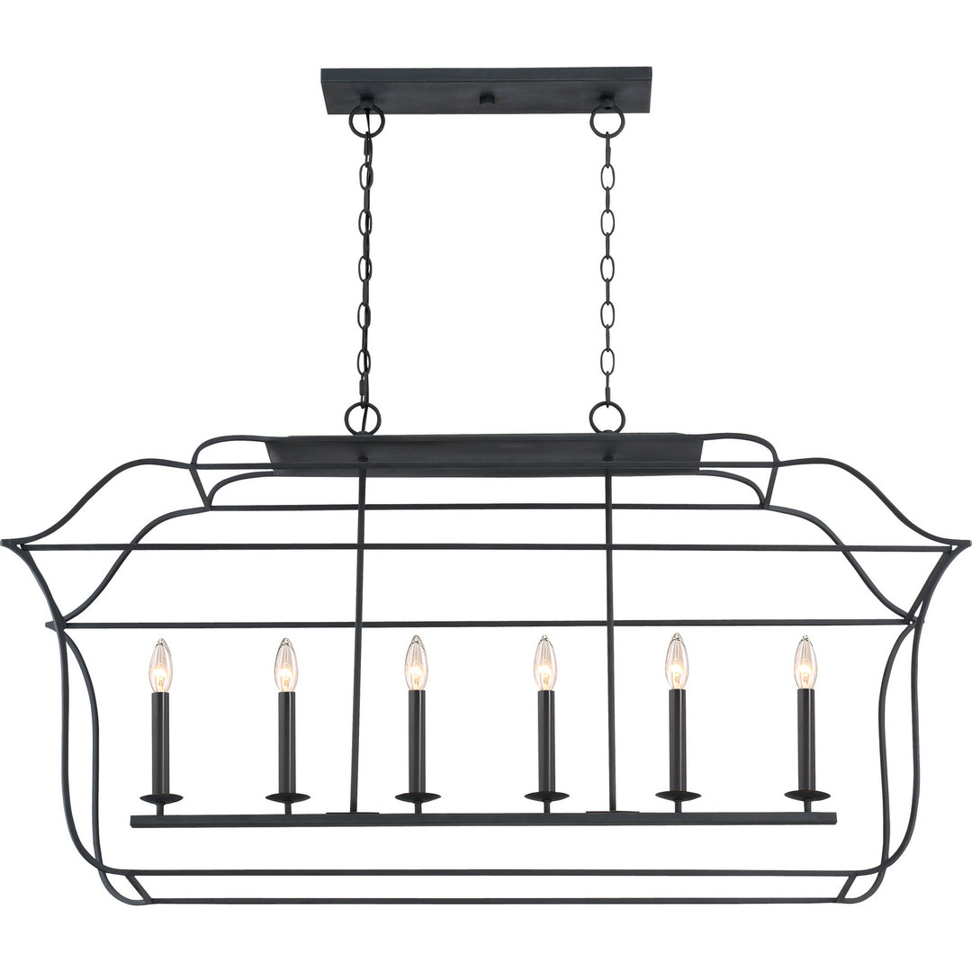 Quoizel Six Light Island Chandelier