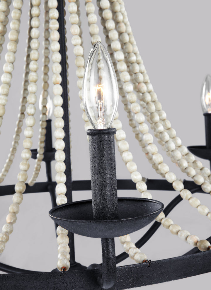 Visual Comfort Studio Six Light Chandelier