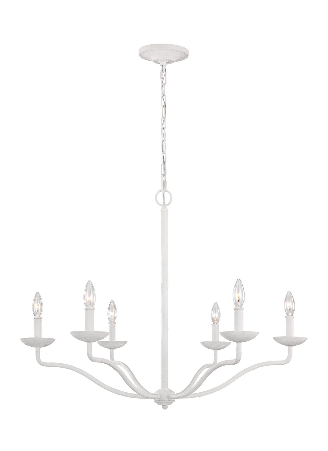 Visual Comfort Studio Six Light Chandelier