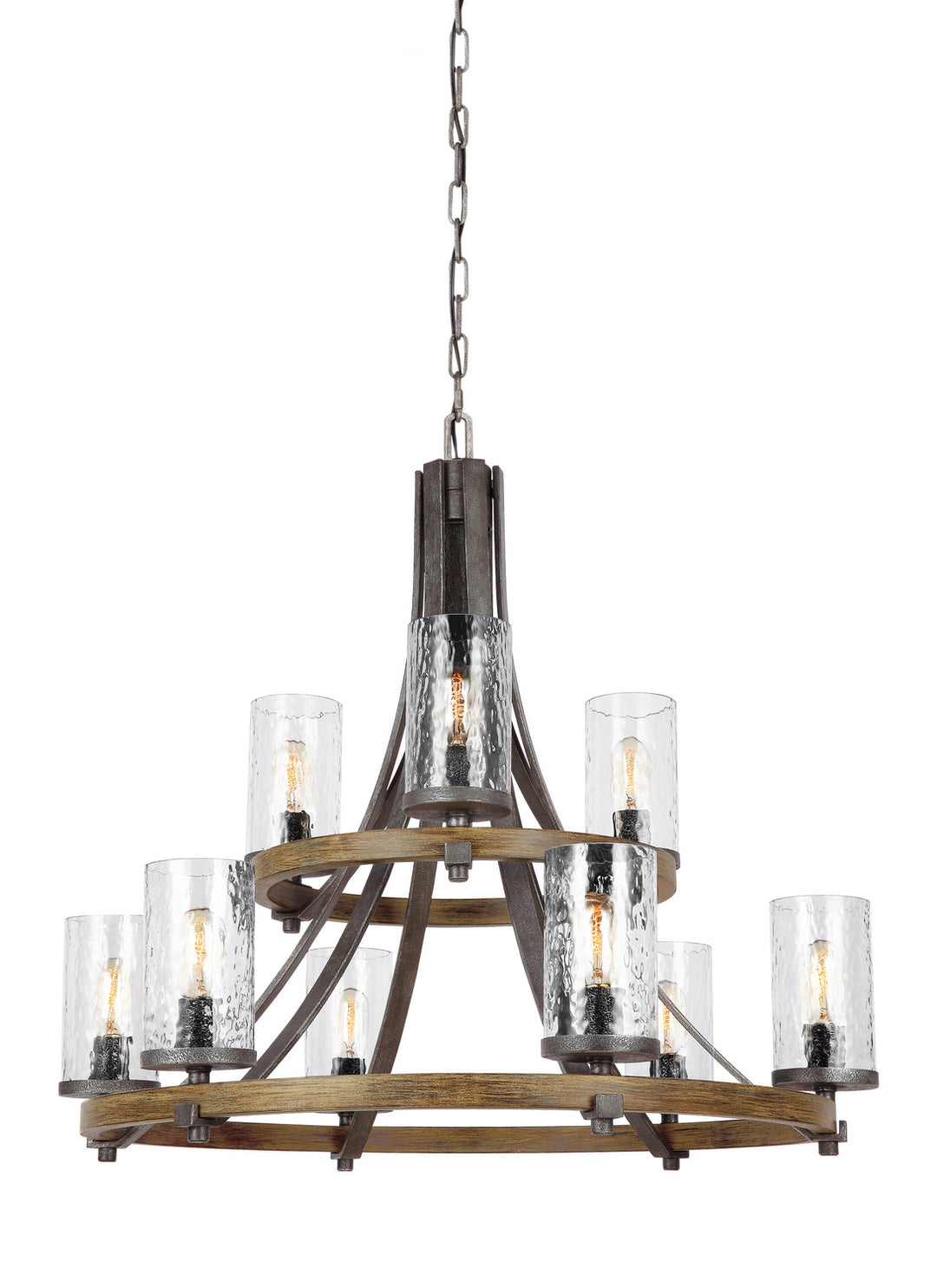 Visual Comfort Studio Nine Light Chandelier