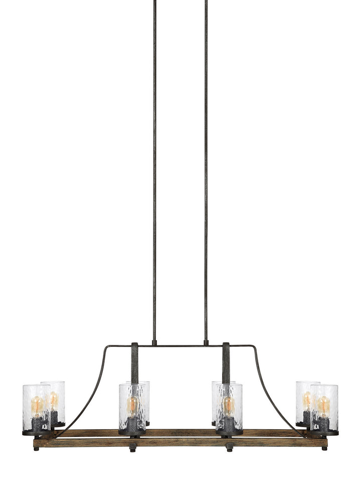 Visual Comfort Studio Eight Light Island Chandelier