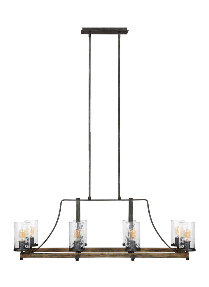 Visual Comfort Studio Eight Light Island Chandelier