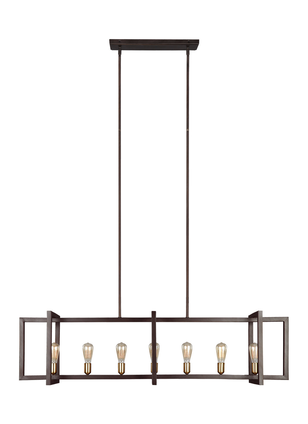 Visual Comfort Studio Seven Light Island Chandelier