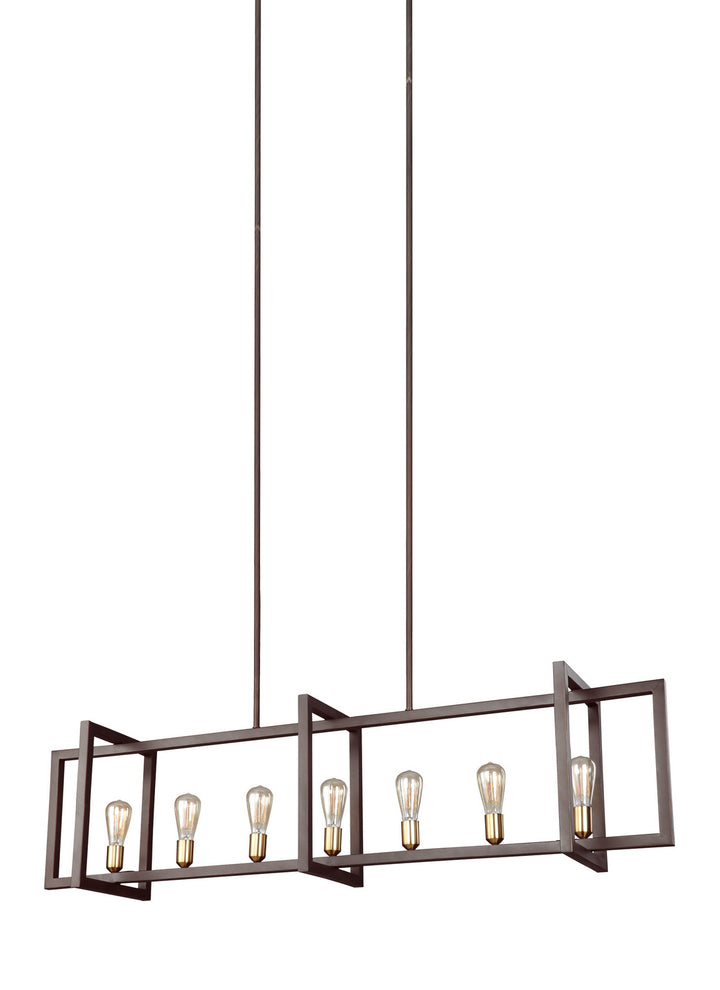 Visual Comfort Studio Seven Light Island Chandelier