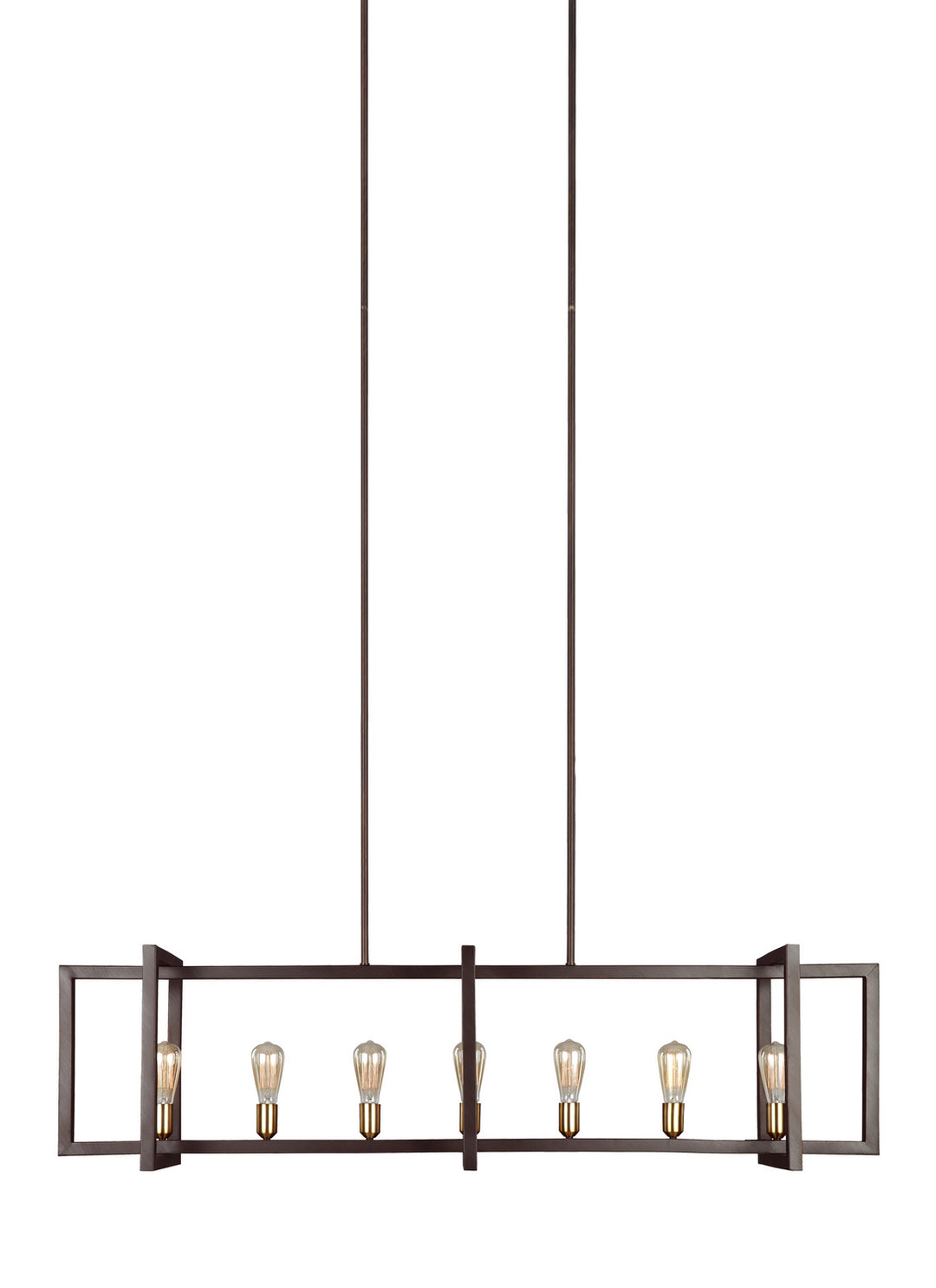 Visual Comfort Studio Seven Light Island Chandelier