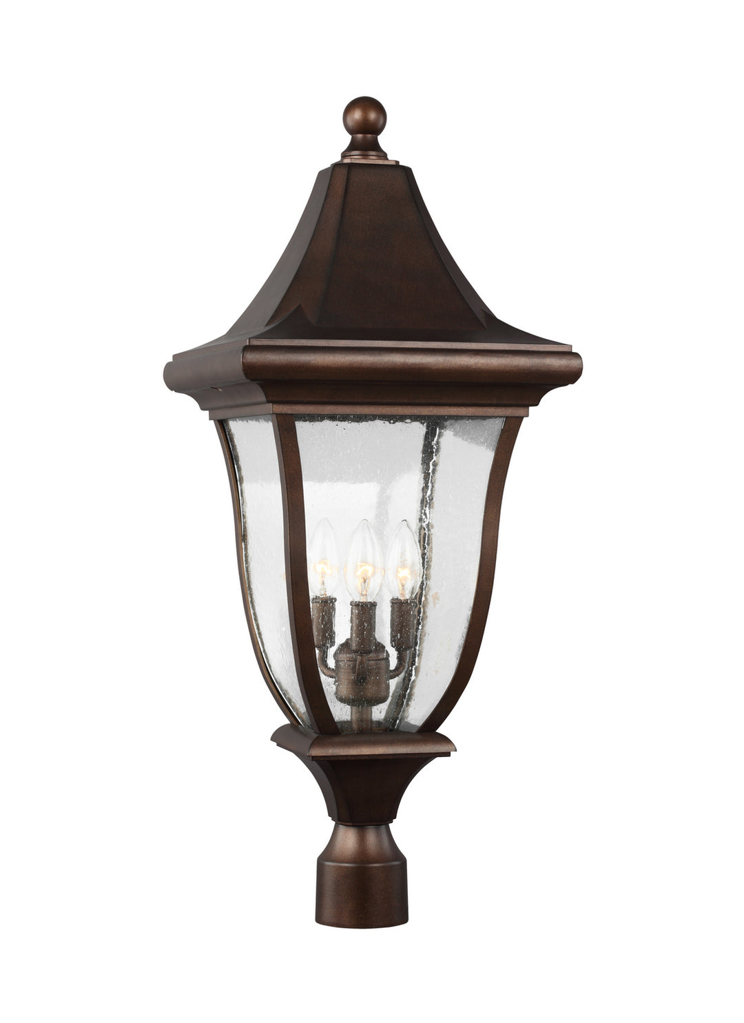 Visual Comfort StudioOakmontThree Light Outdoor Post Lantern