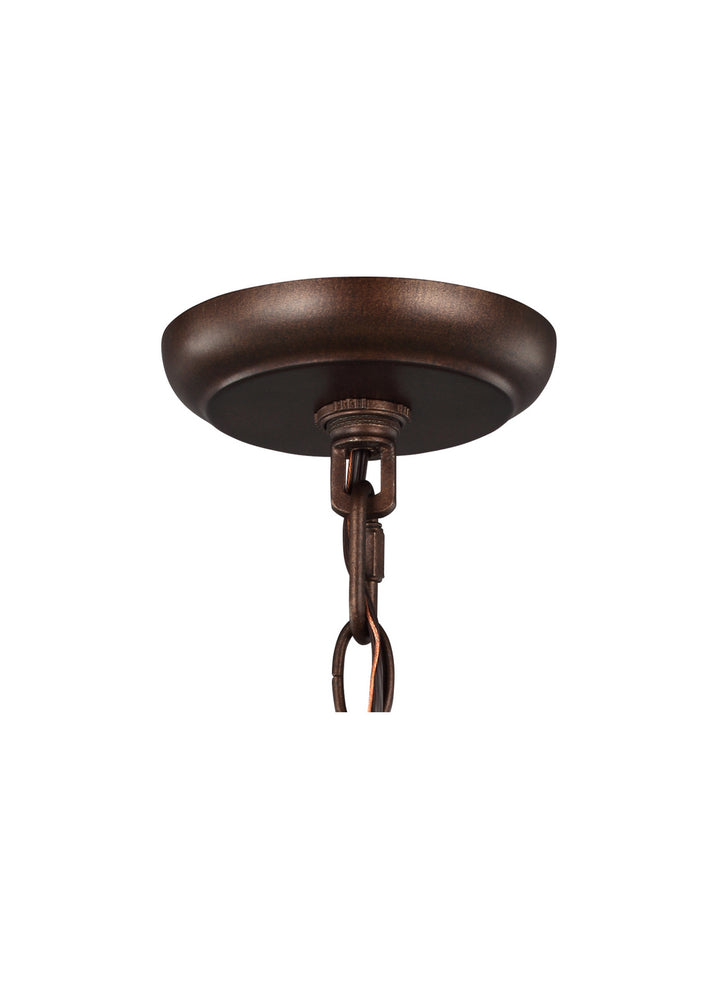 Visual Comfort Studio Three Light Outdoor Pendant