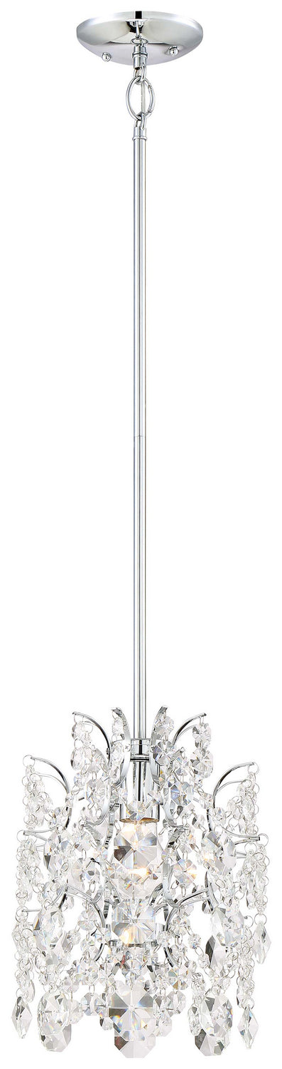 Minka Lavery Isabellas Crown One Light Mini Pendant in Chrome