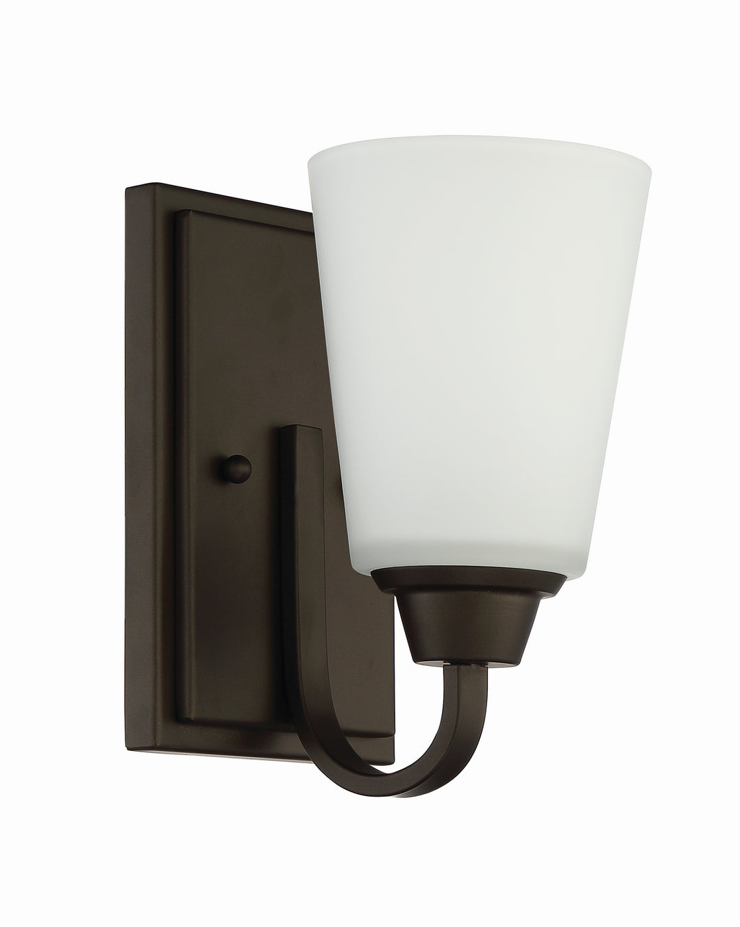 Grace One Light Wall Sconce in Espresso