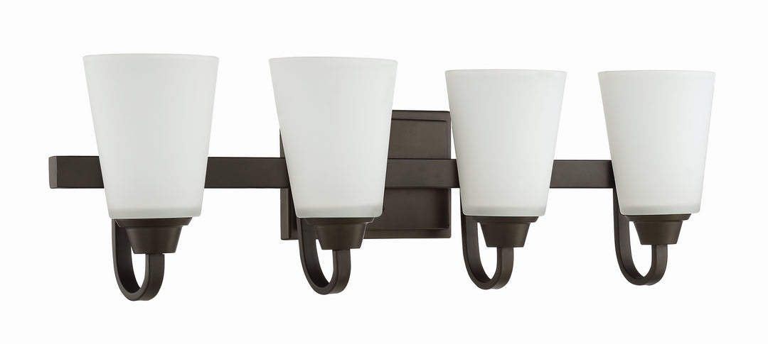 Grace Four Light Vanity in Espresso