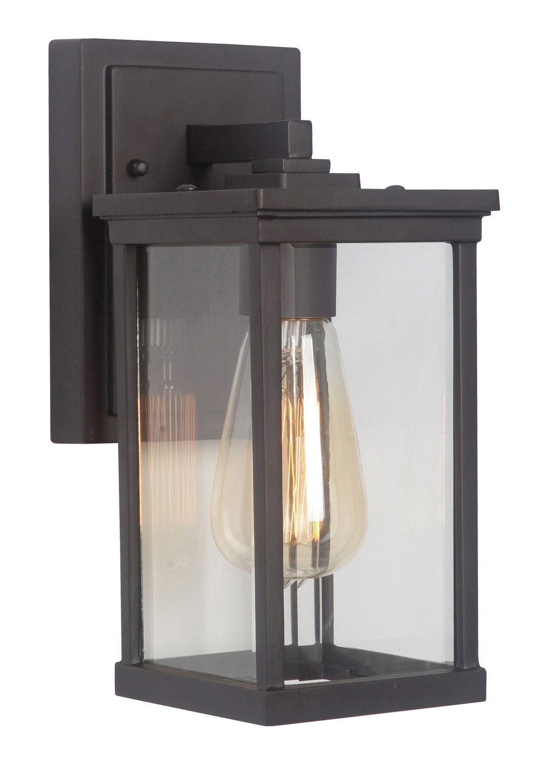 Riviera One Light Wall Mount in Oiled Bronze Outdoor