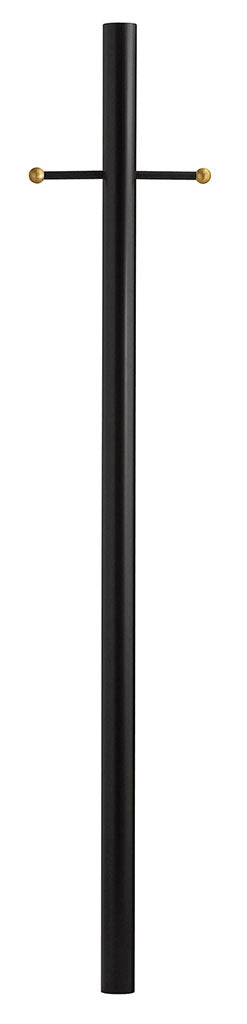 7Ft Post Post in Textured Black