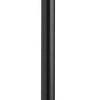7Ft Post With Ladder Rest And Photocell Post in Textured Black
