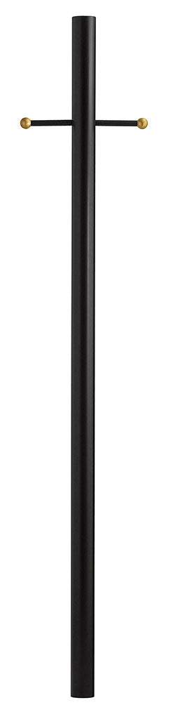 7Ft Post With Ladder Rest Post in Textured Black