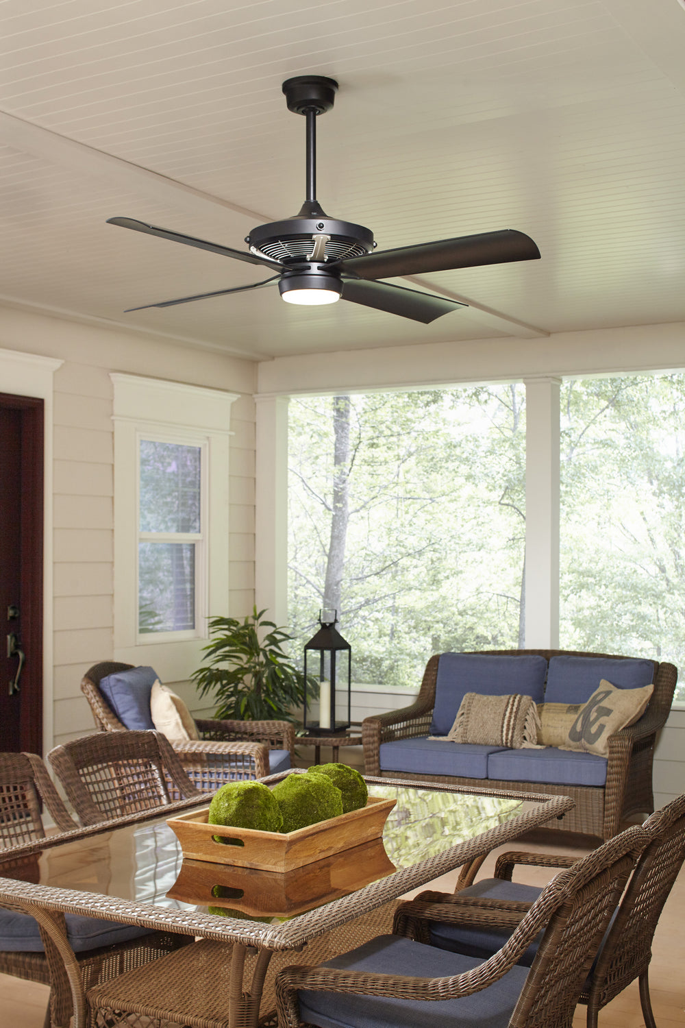 Pickett 52" Ceiling Fan in Black