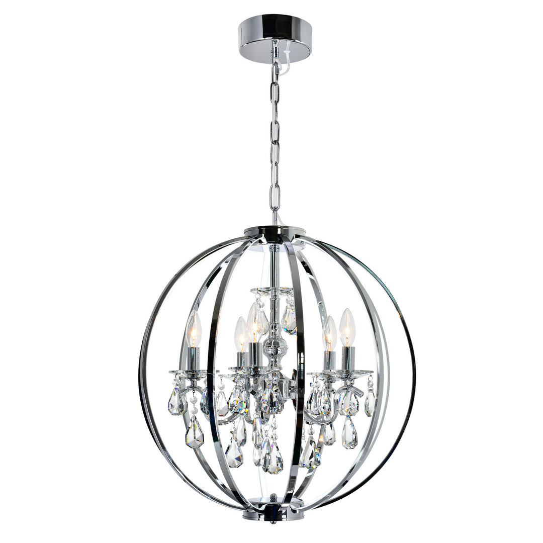 CWI LightingAbiaFive Light Chandelier