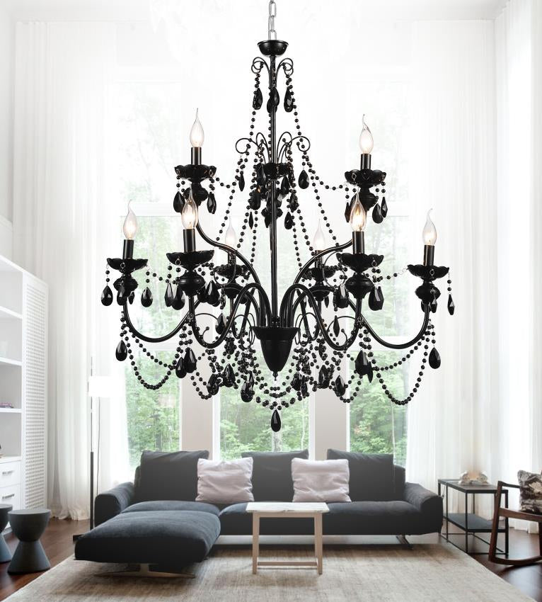 CWI Lighting Nine Light Chandelier