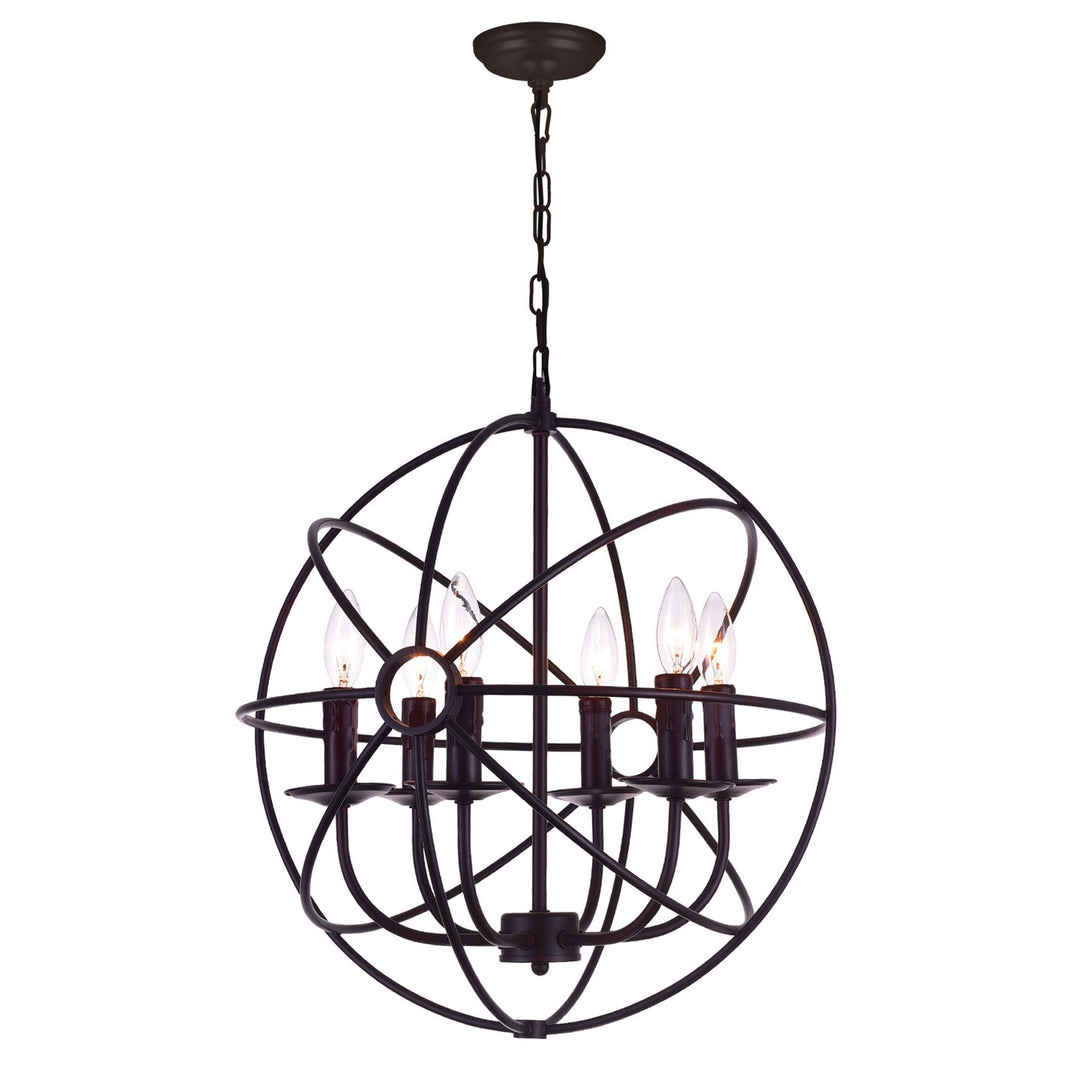 CWI LightingArzaSix Light Chandelier