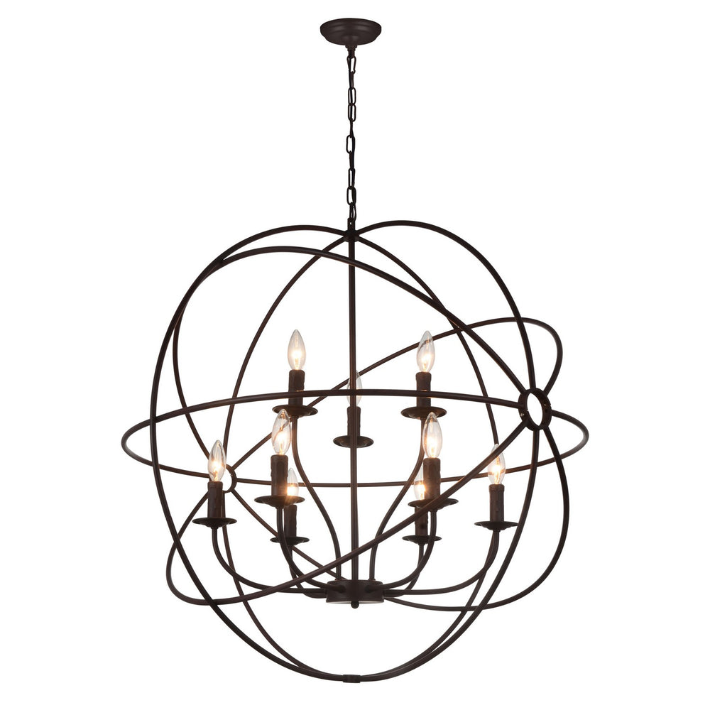 CWI LightingArzaNine Light Chandelier