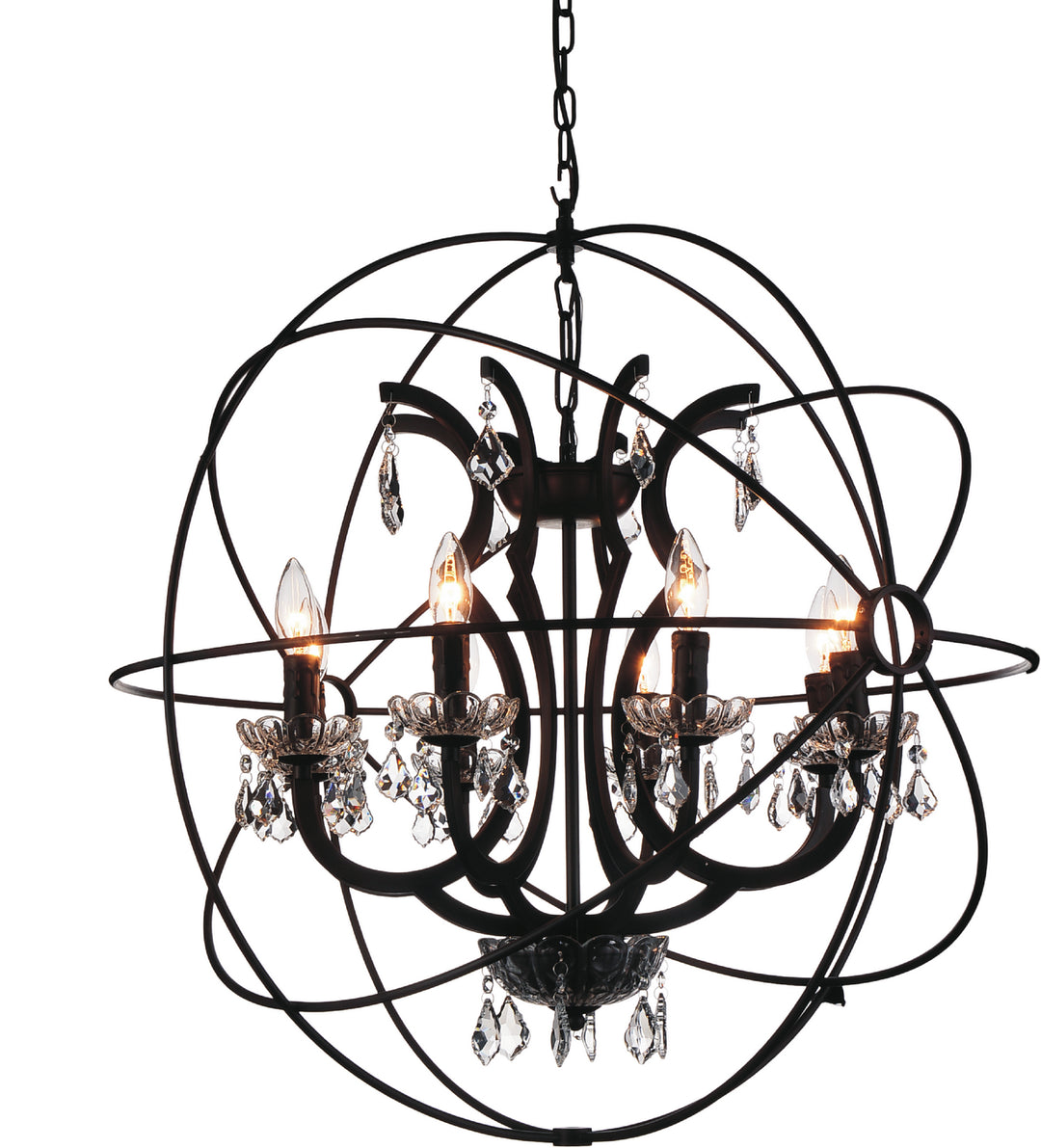 CWI LightingCampechiaEight Light Chandelier