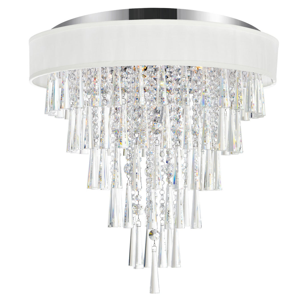 CWI LightingFrancaEight Light Flush Mount