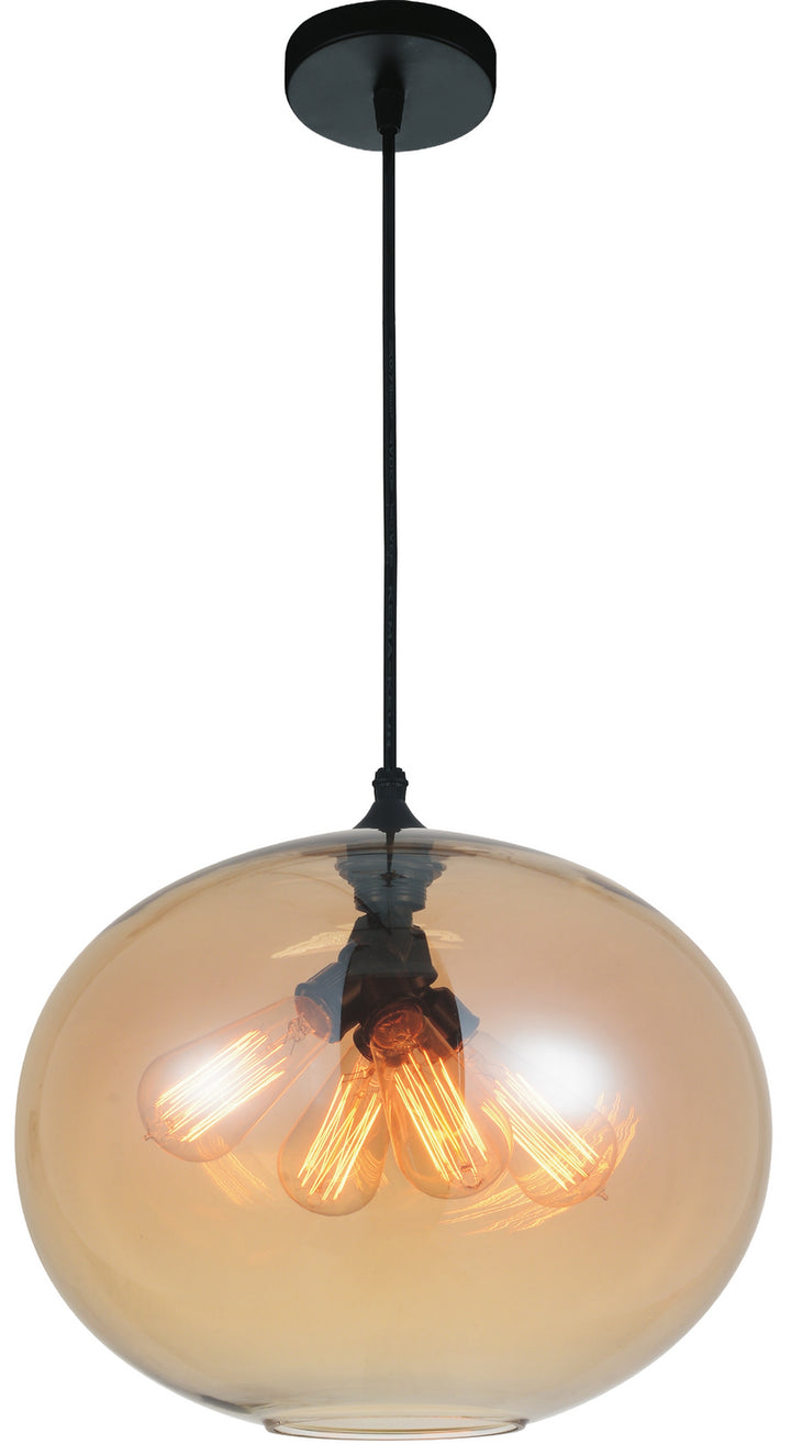 CWI LightingGlassFour Light Pendant
