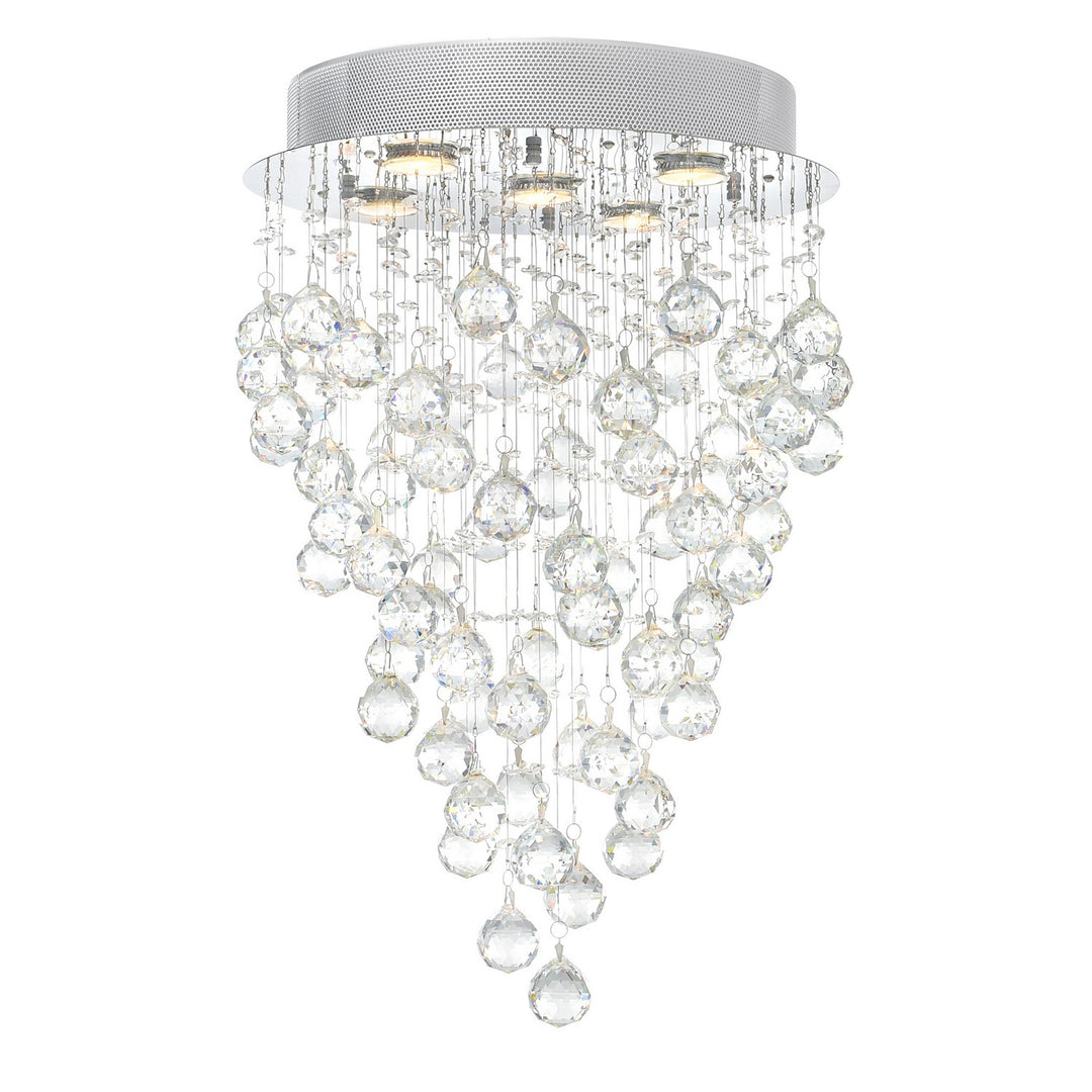 CWI LightingRain DropFive Light Flush Mount
