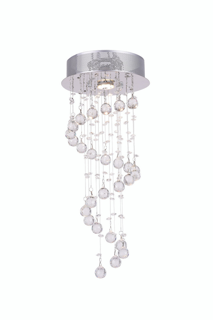 CWI LightingSpiralOne Light Flush Mount