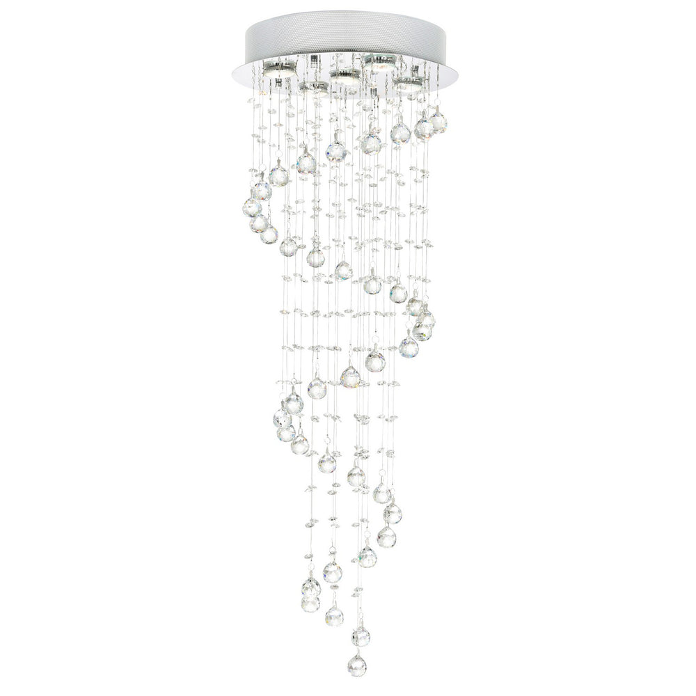 CWI LightingSpiralFive Light Flush Mount