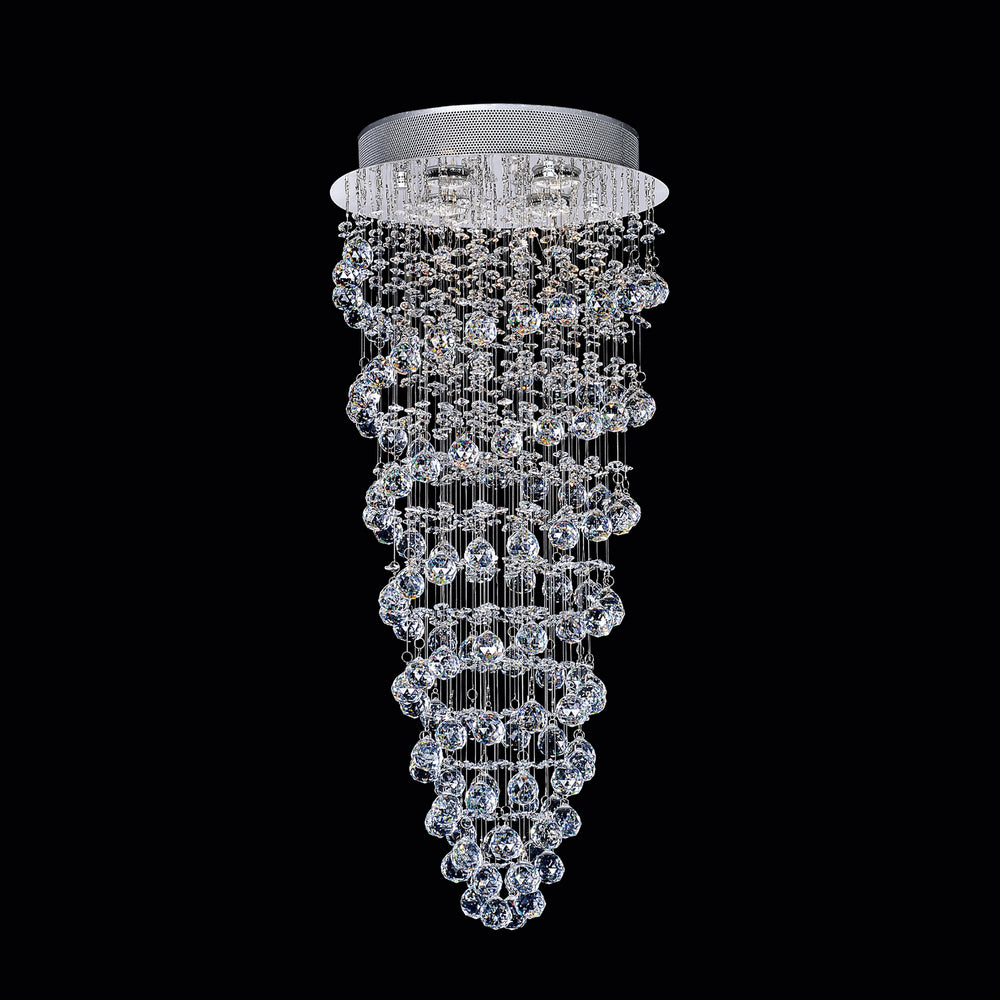 CWI LightingDouble SpiralFour Light Flush Mount