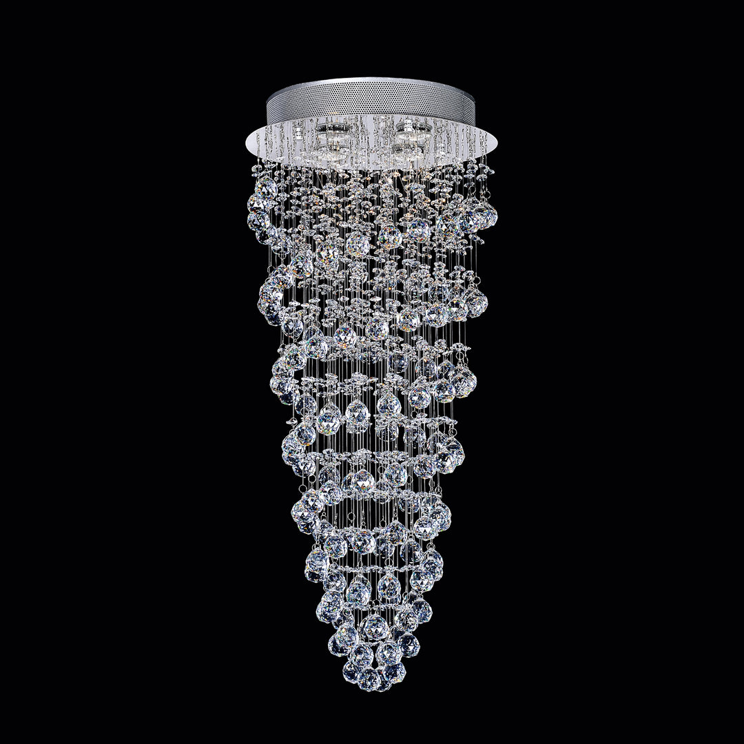 CWI LightingDouble SpiralFour Light Flush Mount