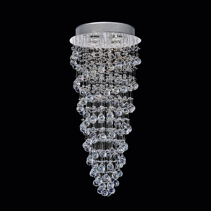 CWI LightingDouble SpiralFour Light Flush Mount