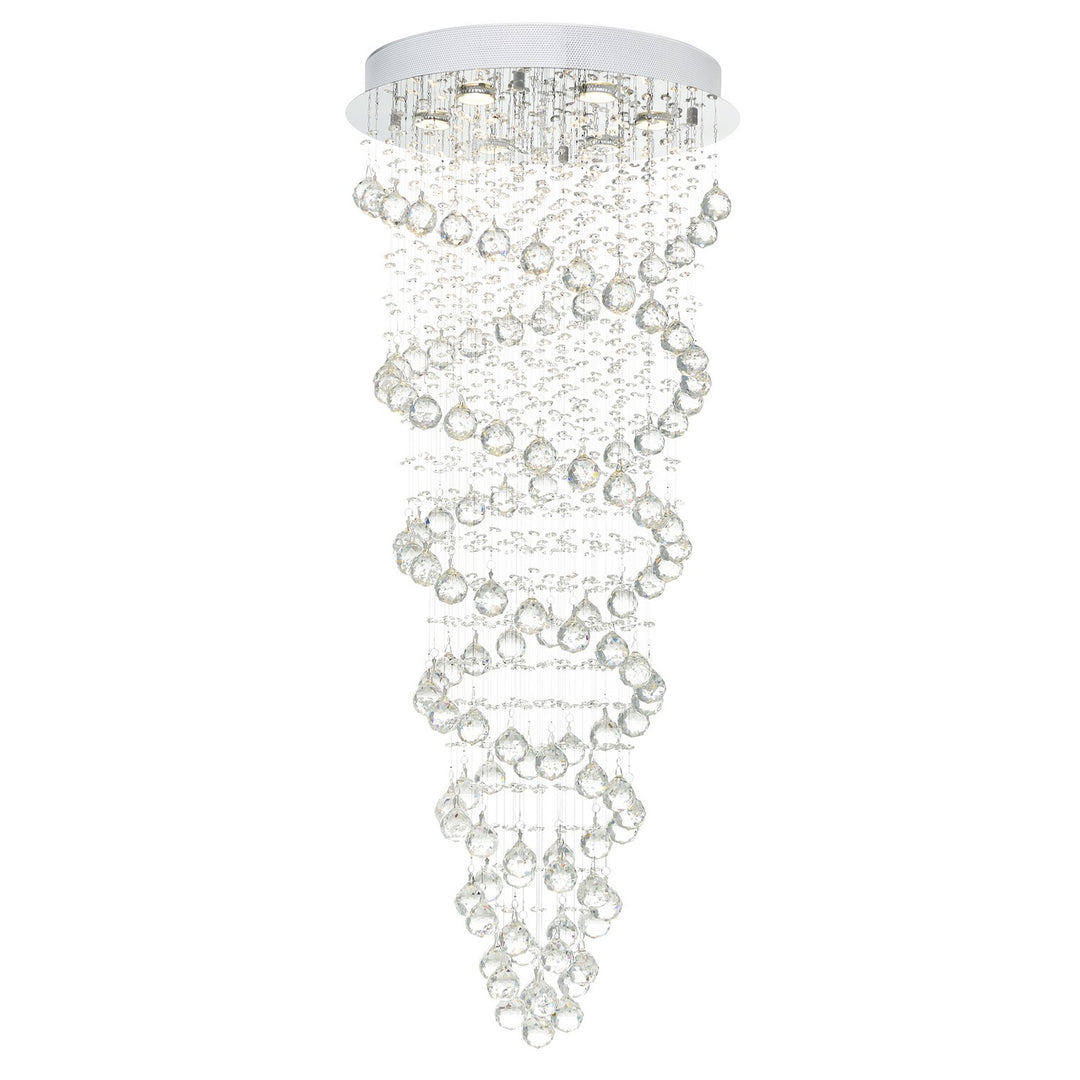 CWI LightingDouble SpiralSix Light Flush Mount