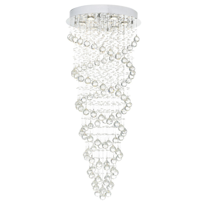 CWI LightingDouble SpiralSix Light Flush Mount