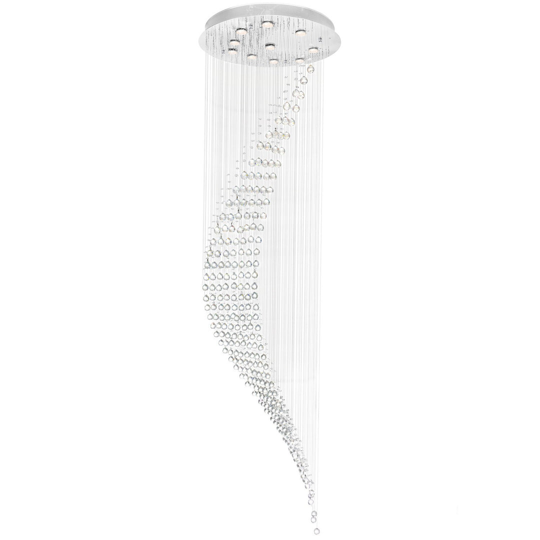 CWI LightingRibbonTen Light Flush Mount