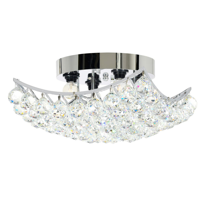 CWI LightingQueenFour Light Flush Mount