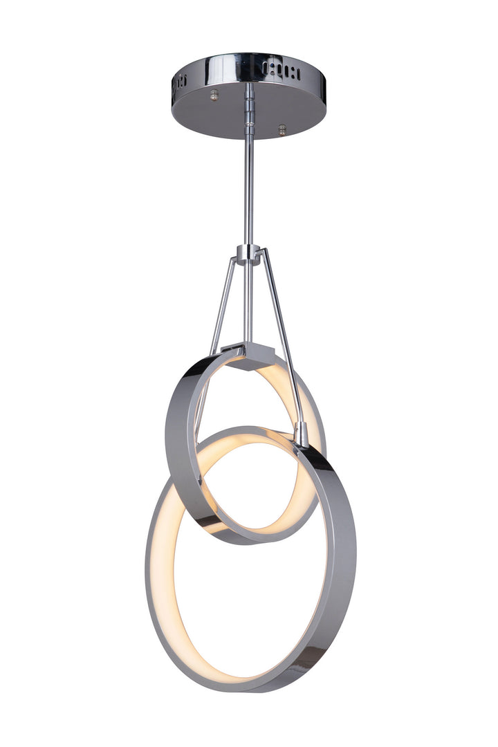 Anillo LED Pendant in Chrome