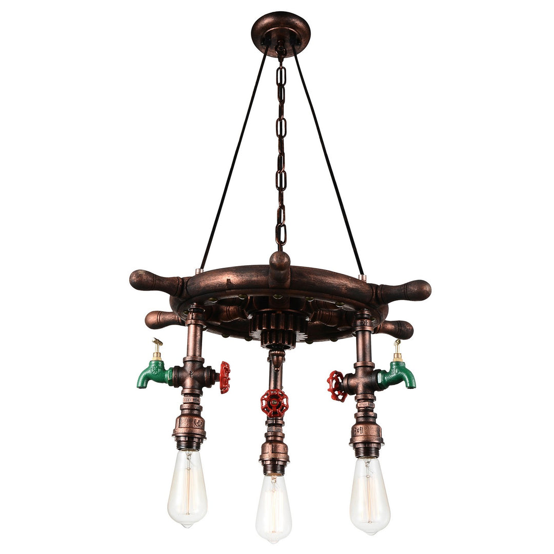 CWI LightingManorThree Light Chandelier