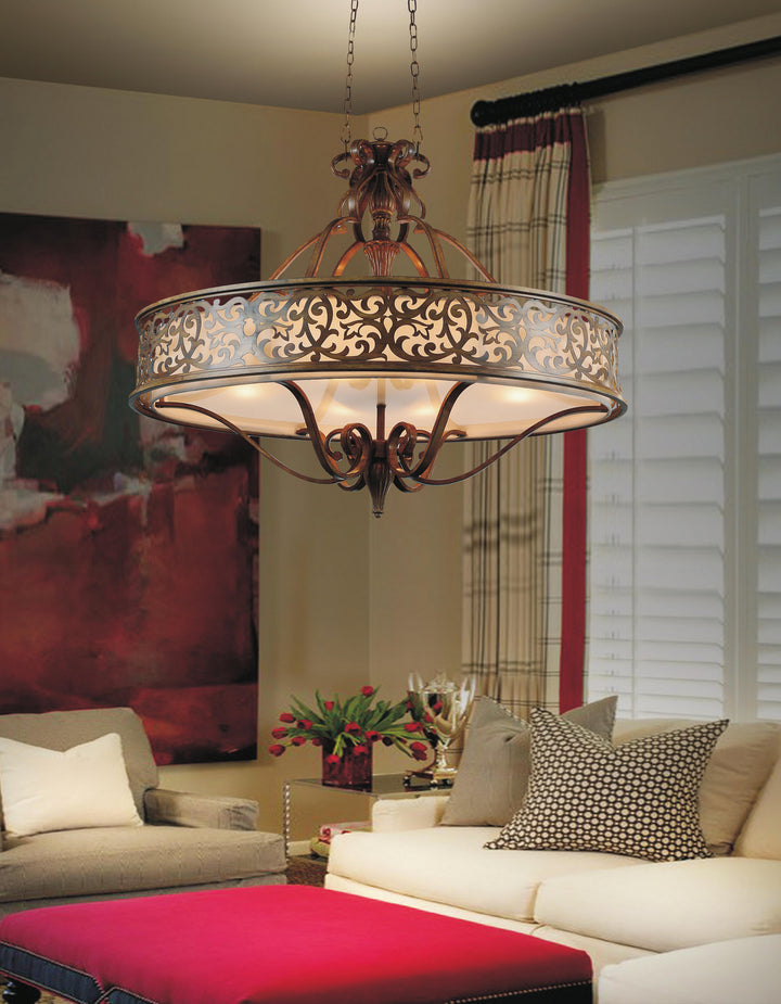 CWI Lighting Six Light Chandelier