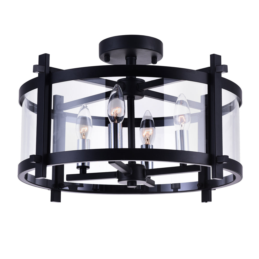 CWI Lighting Four Light Flush Mount