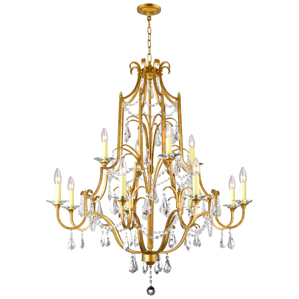 CWI Lighting 12 Light Chandelier